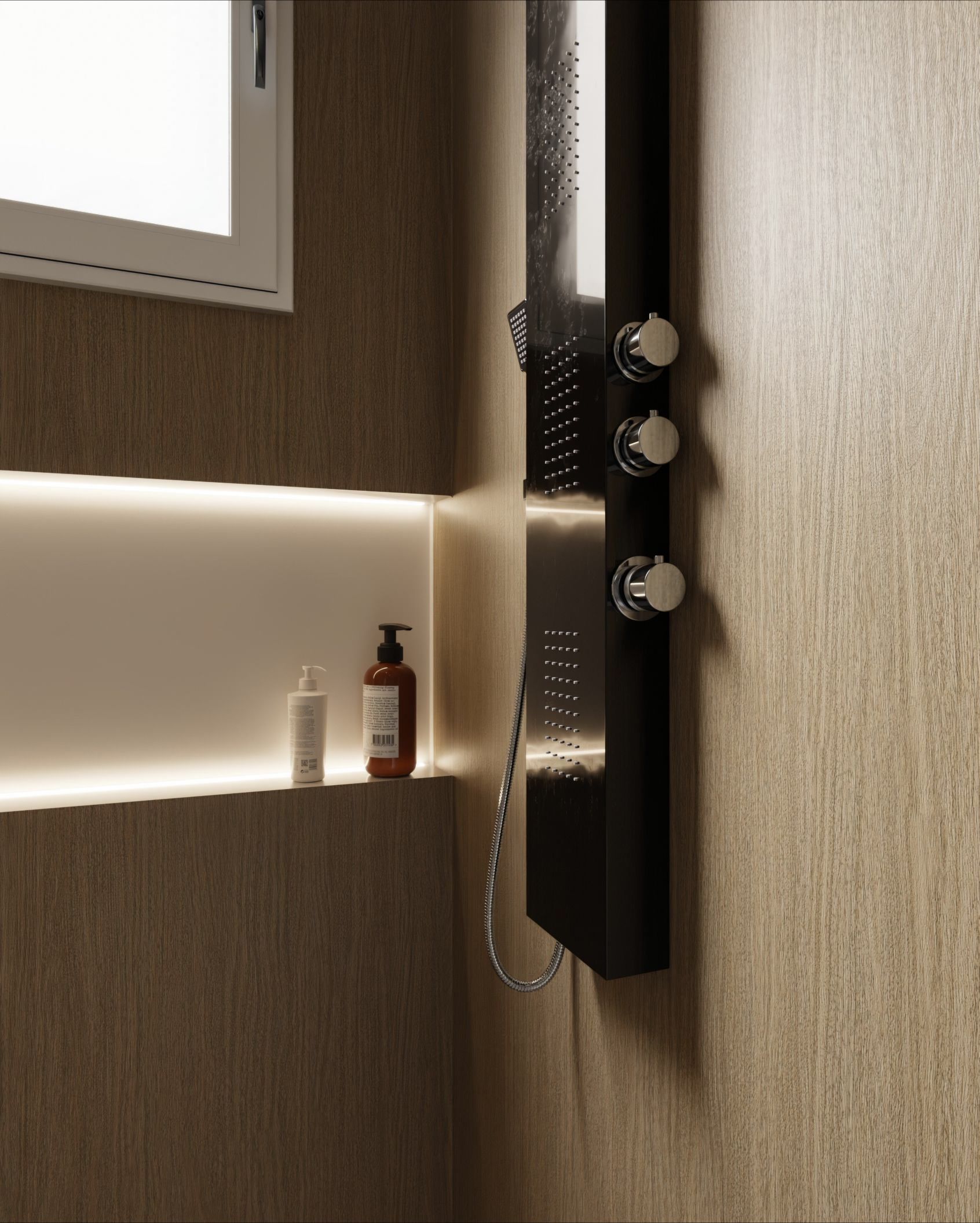 Wrapfolie Split Wood | 122x100cm | realistische houtlook