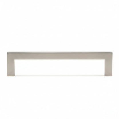 Amsterdam RVS zilver meubelgreep vooraanzicht