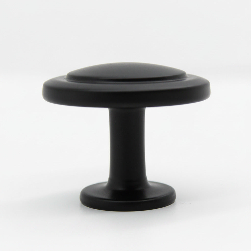 knop helsinki eenvoudig maar modern design matzwart studio front