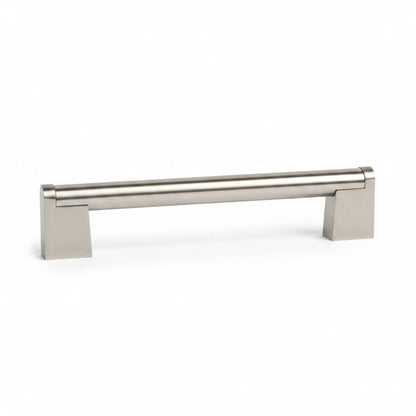Manchester RVS zilver meubelgreep 3/4 hoek