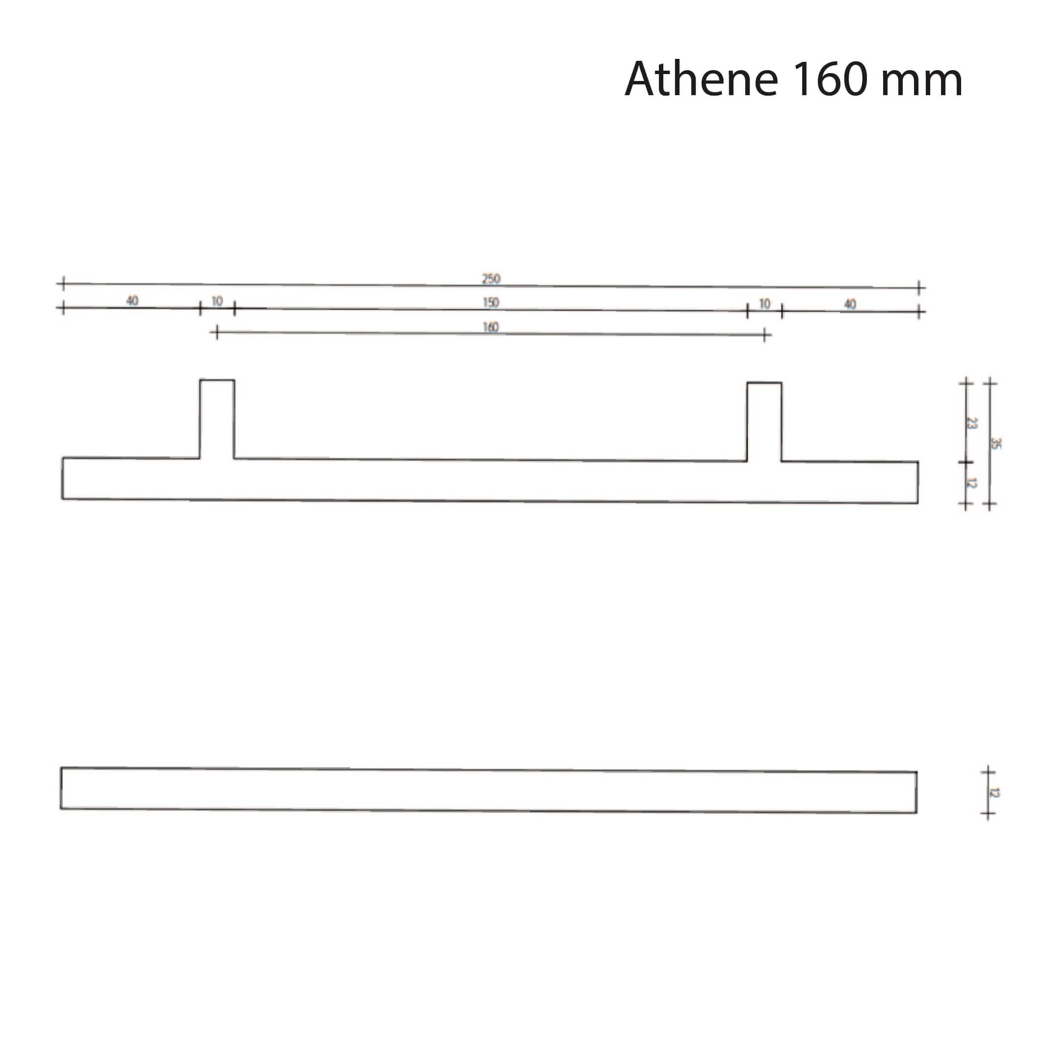 Technische-tekening Athene_160mm